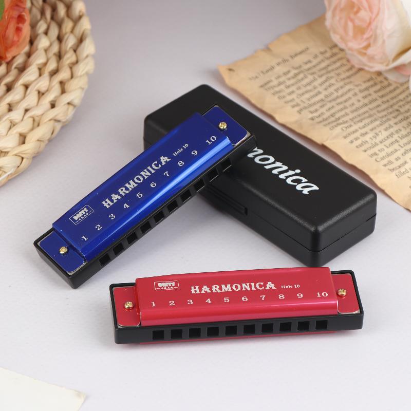 Harmonica 10 Hole - Гармоника диатоническая C-типа, 10 отверстий, с