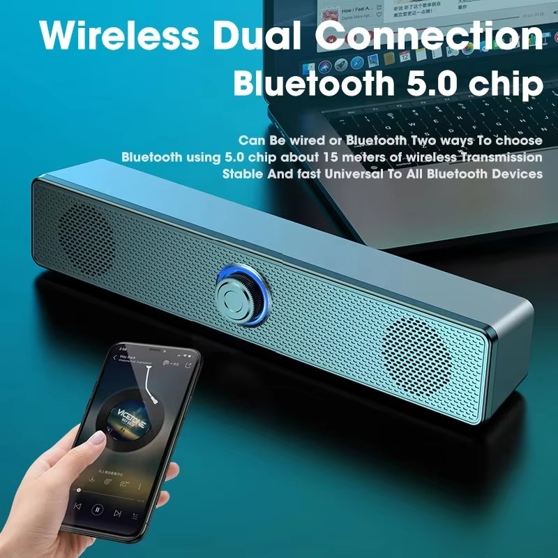 Audio Music Box - Музыкальный саундбар для компьютера: проводная и