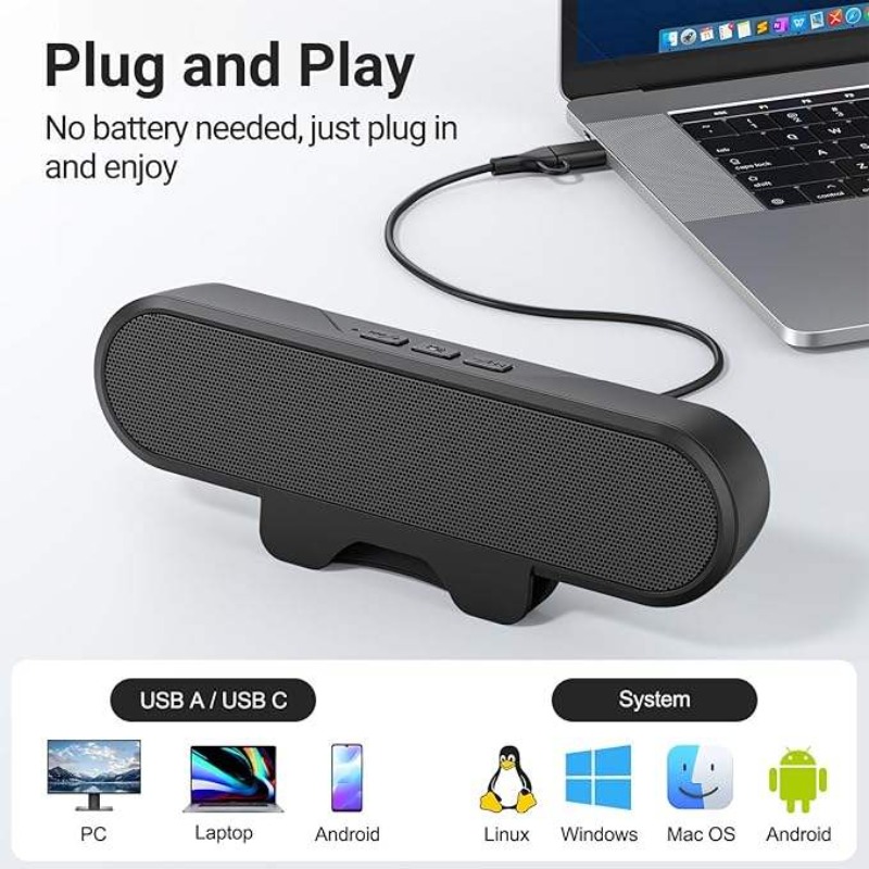 Портативная USB-саундбар с заж – обзор и цена Audio Music Online