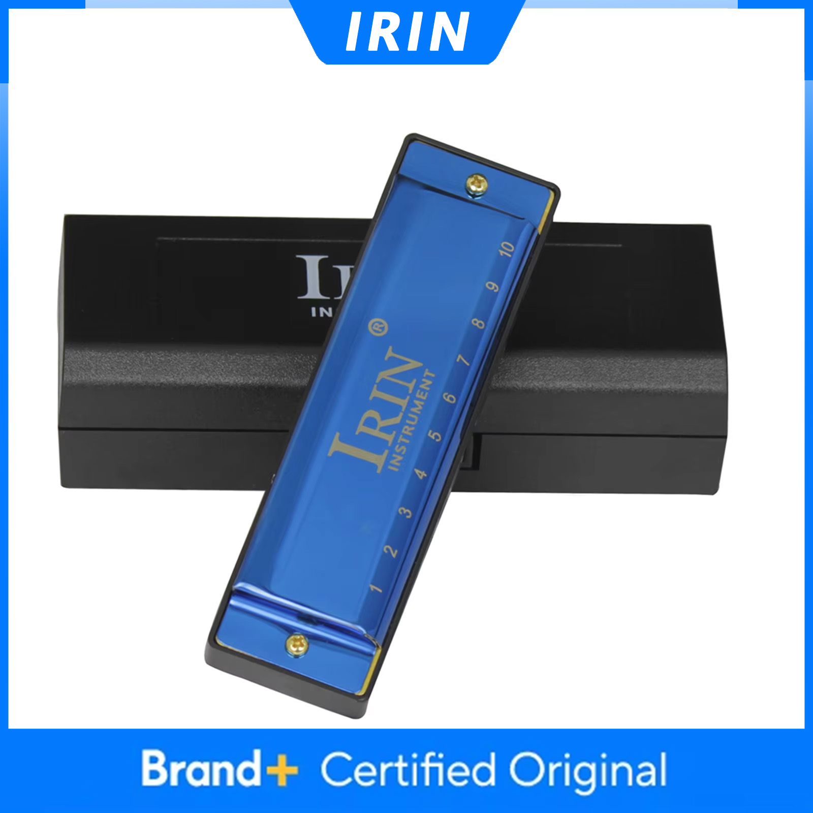 Губная гармошка IRIN на 10 отв – обзор и цена Harmonica 10 Hole
