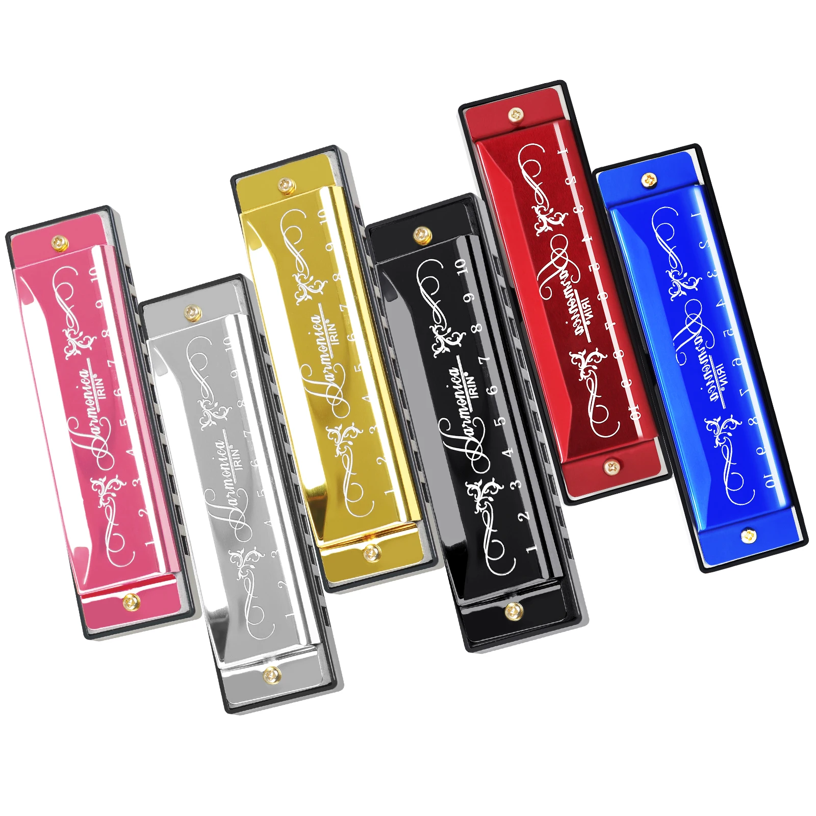 IRIN 10-луночная губная гармош – обзор и цена Harmonica 10 Hole