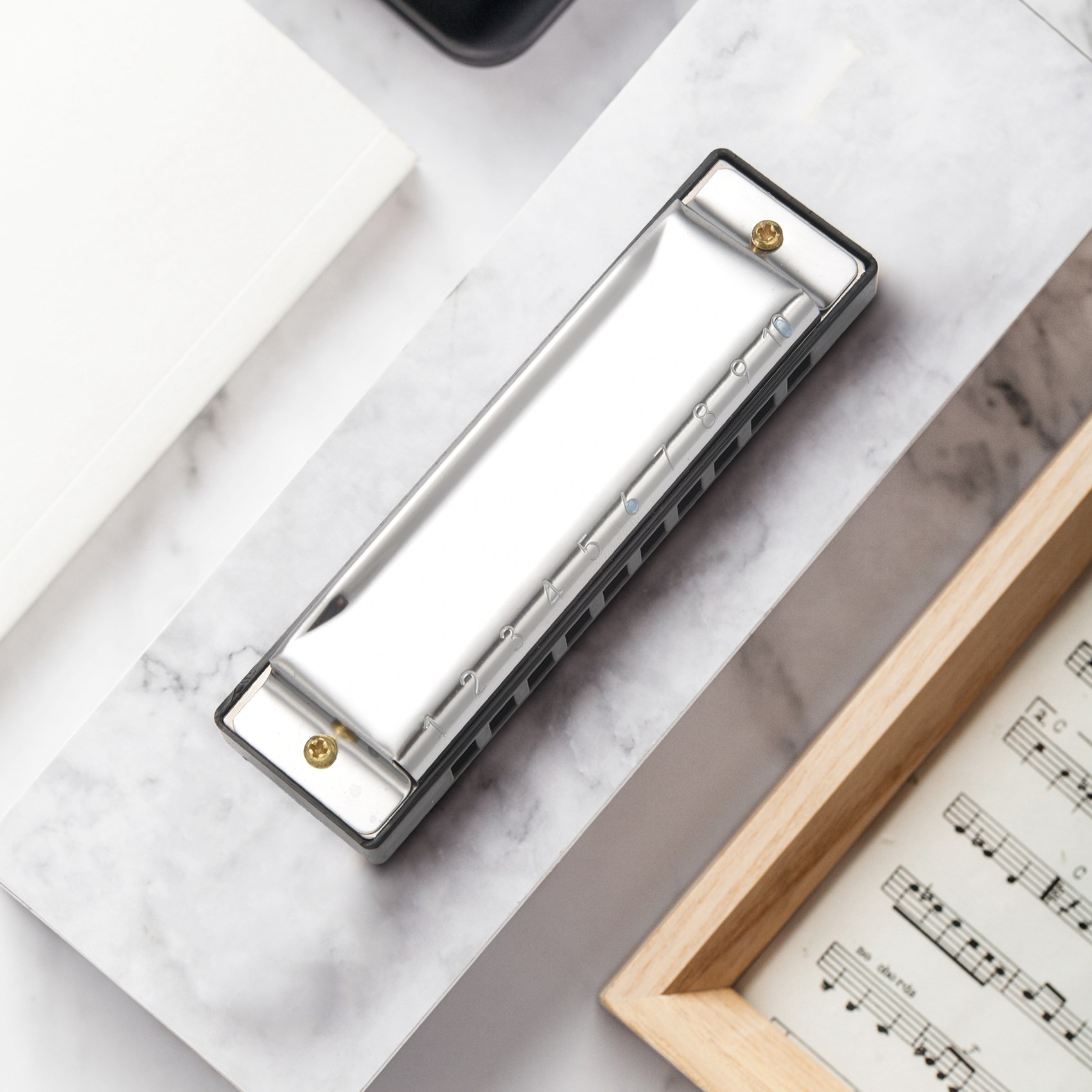 Музыкальный инструмент ABXY: 1 – обзор и цена Harmonica 10 Hole
